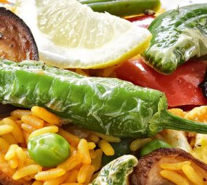 Vegetarisches Rezept Gemüse Paella